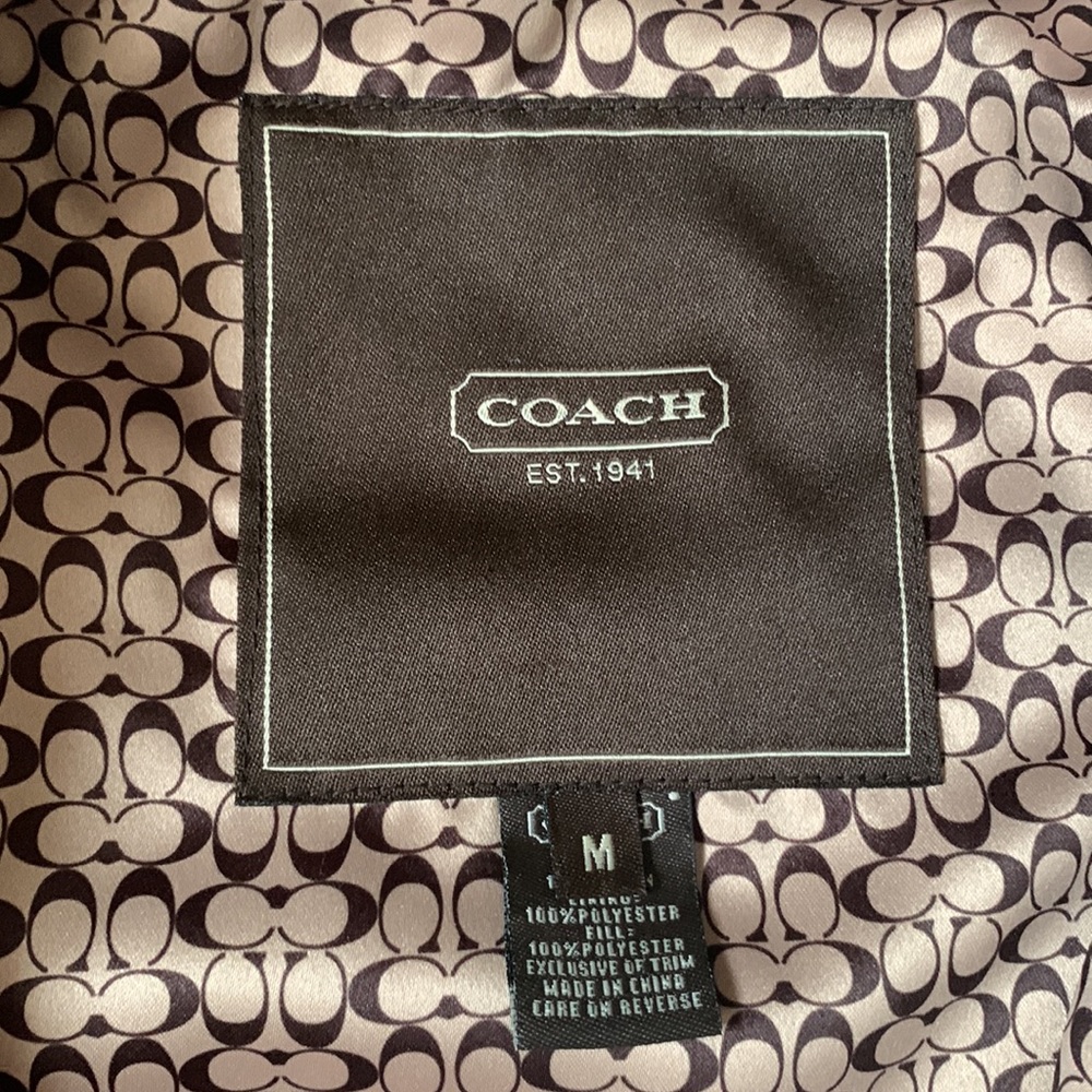 Coach Quilted Down Jacket - image 2